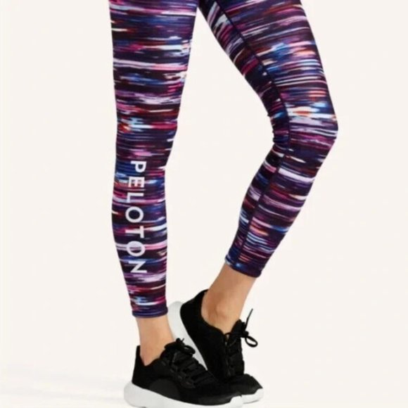WITH x Peloton Melody Reversible Leggings Medium Workout Athletic Cycling Gym - Picture 2 of 12
